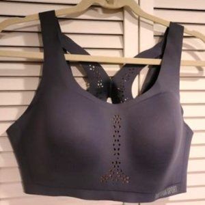 Victoria Secret Angel Max Sport Bra -slate grey laser cut padded 38C